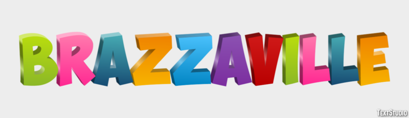 Brazzaville Effetto testo