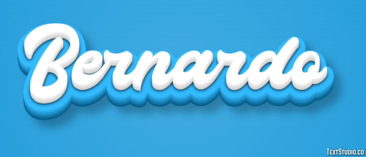 Bernardo Text effect