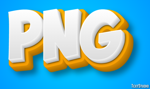 PNG Tekst effect