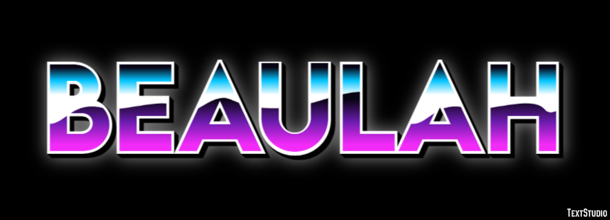 Beaulah Text Effect