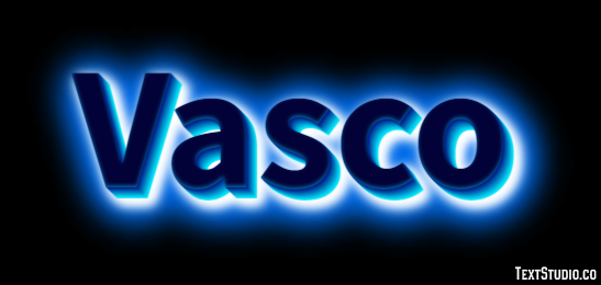 Vasco Effetto testo