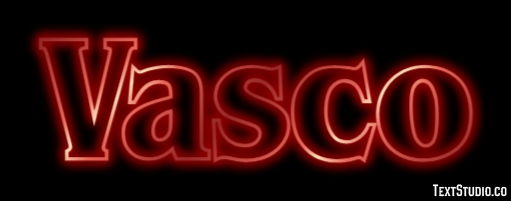 Vasco Effetto testo