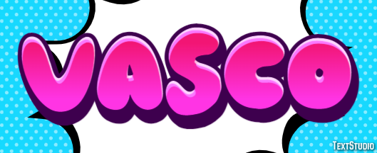 Vasco Effetto testo