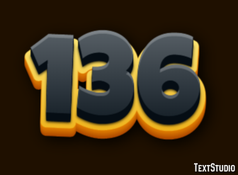 136 Text Effect