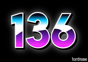 136 Text Effect