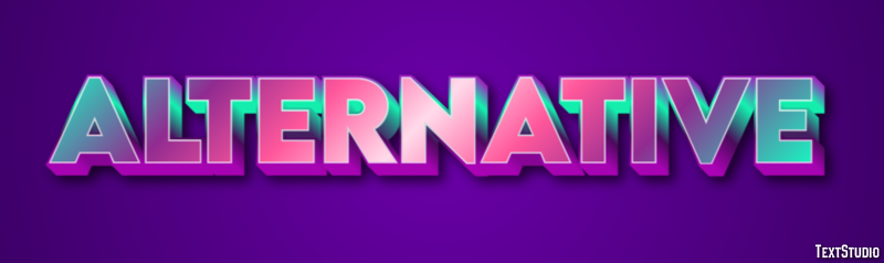 Alternative Text Effect