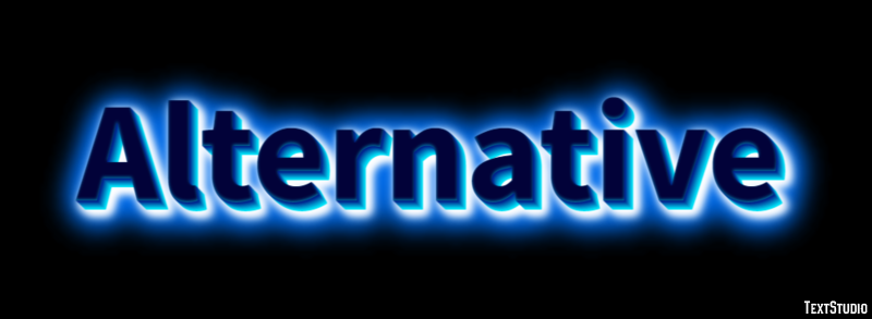 Alternative Text Effect