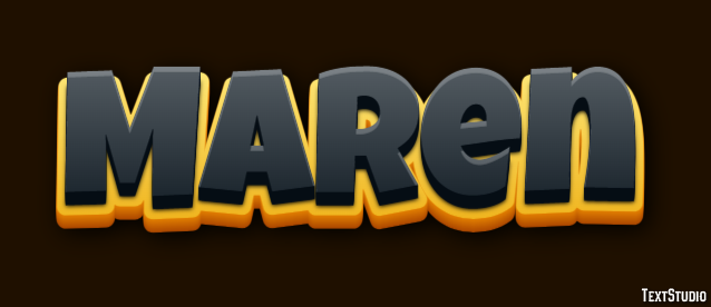 Maren Text Effect