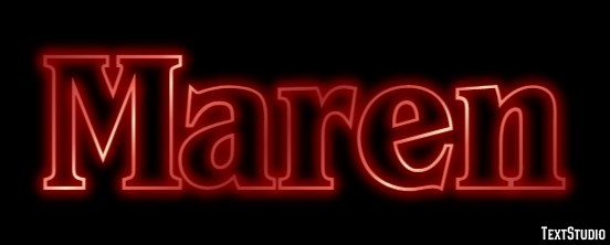 Maren Text Effect
