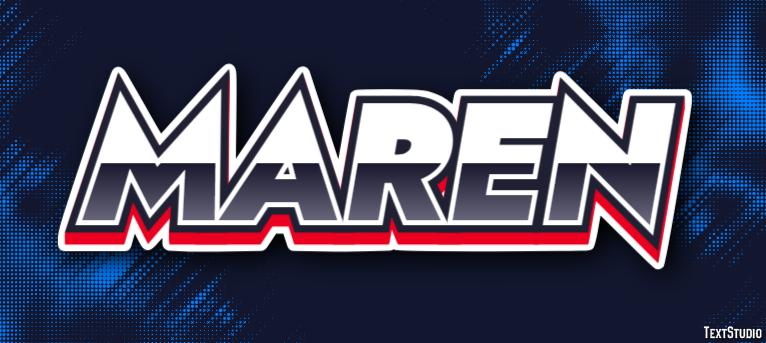 Maren Text Effect
