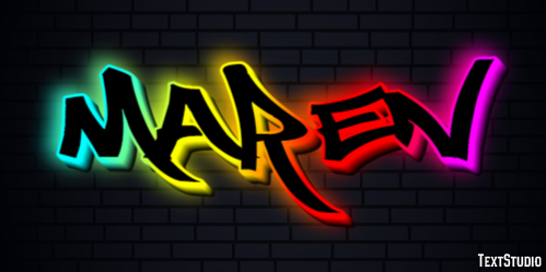 Maren Text Effect