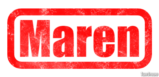 Maren Efekt tekstowy