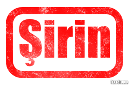 Şirin Tekst Effect