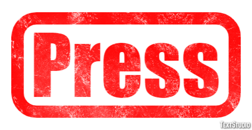 Press Text effect