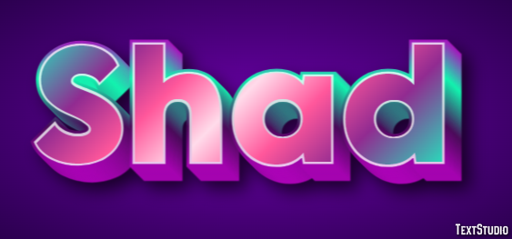 Shad Text Effect
