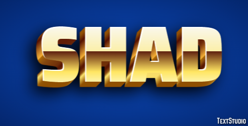 Shad Text Effect