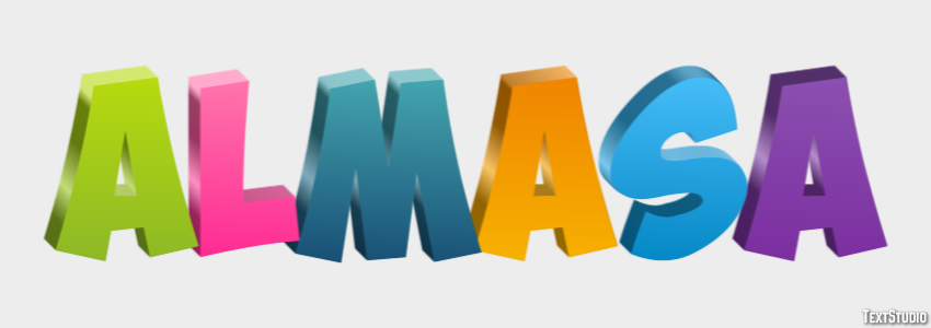Almasa Text Effect