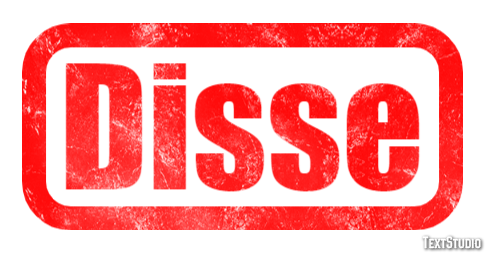 Disse Efekt tekstowy