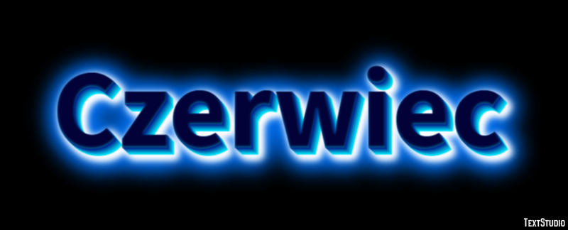 Czerwiec Effetto testo
