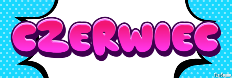 Czerwiec Efekt tekstowy