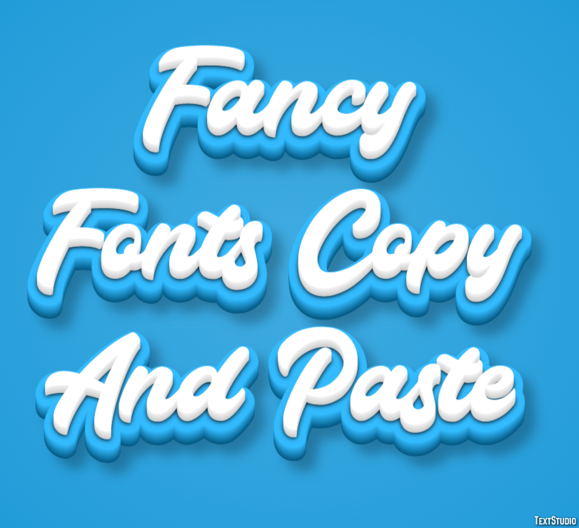 Fancy Fonts Copy And Paste テキスト効果