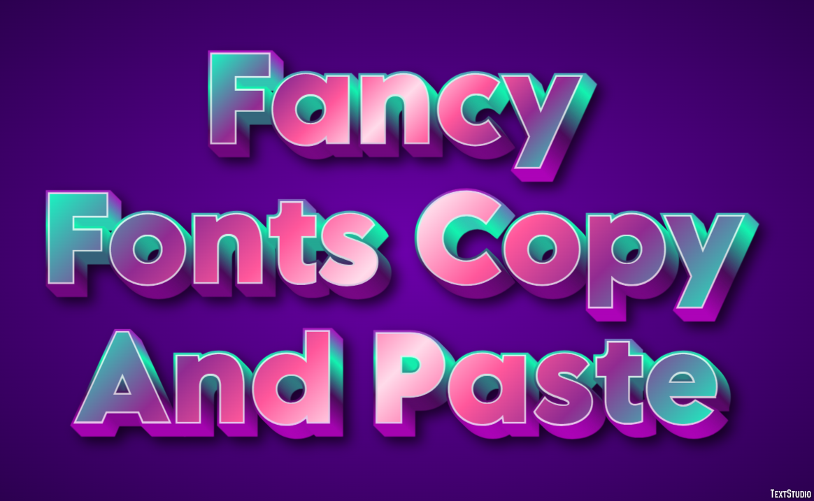 Fancy Fonts Copy And Paste テキスト効果