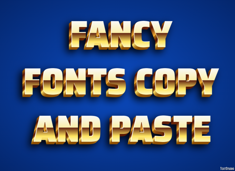 Fancy Fonts Copy And Paste テキスト効果