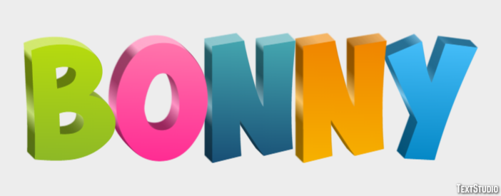Bonny Text Effect