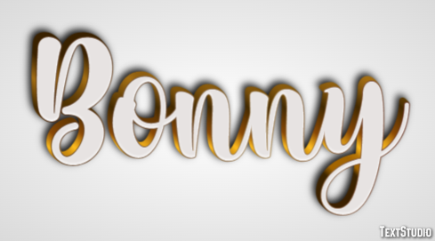 Bonny Effetto testo
