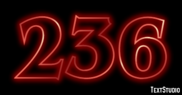 236 Text Effect