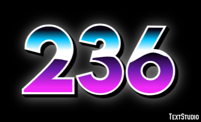 236 Text Effect