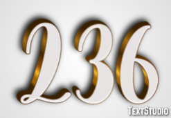 236 Text effect
