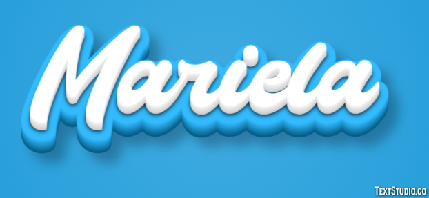 Mariela Efecto de Texto