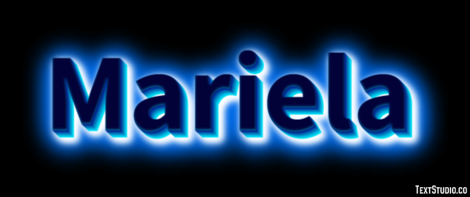 Mariela Efecto de Texto