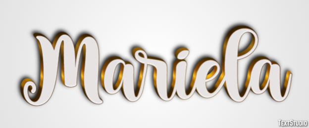 Mariela Efecto de Texto