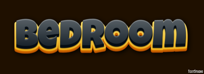 Bedroom Text Effect