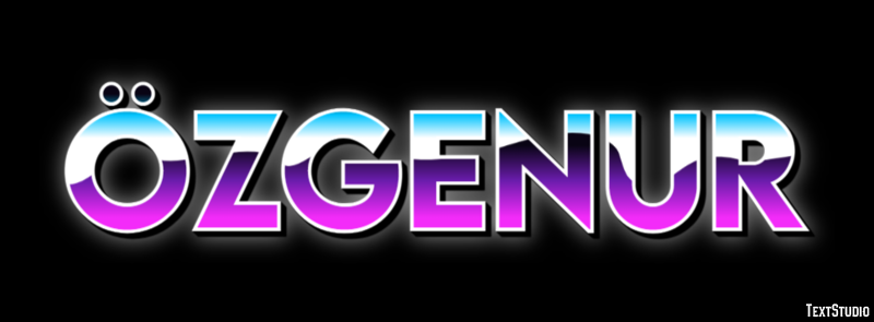 Özgenur Efecto de Texto