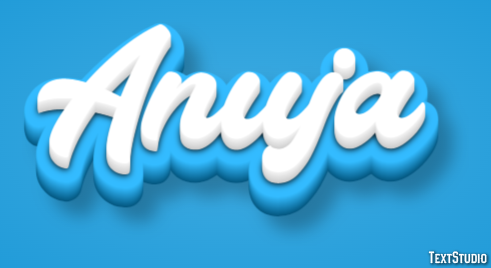 Anuja Texteffekt