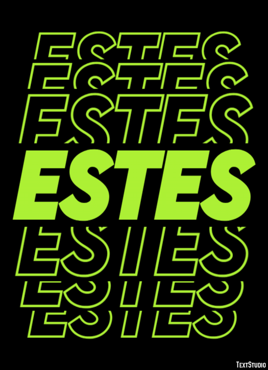 Estes Efeito do texto