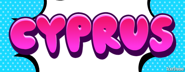 Cyprus Texteffekt