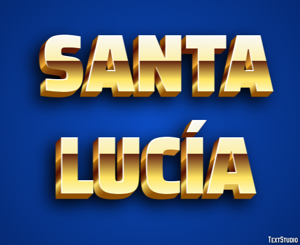 Santa Lucía Efekt tekstowy