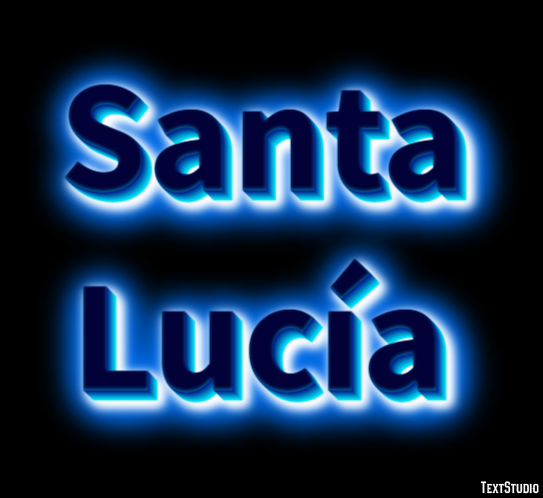 Santa Lucía Efekt tekstowy