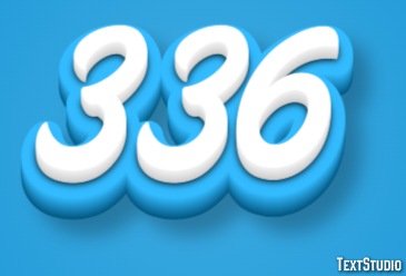 336 Efecto de Texto