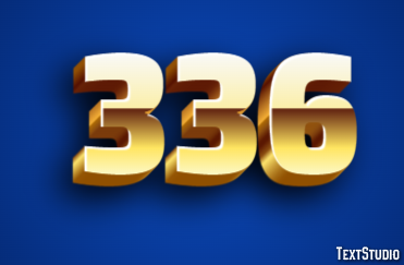336 Efecto de Texto