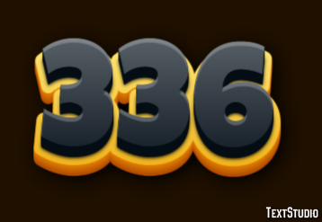 336 Efecto de Texto