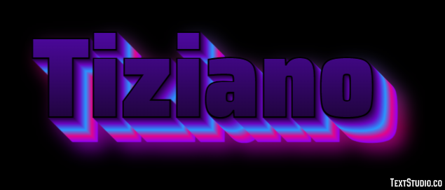 Tiziano Effetto testo