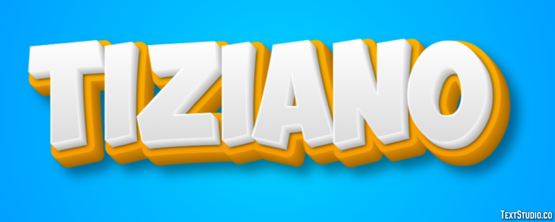 Tiziano Effetto testo