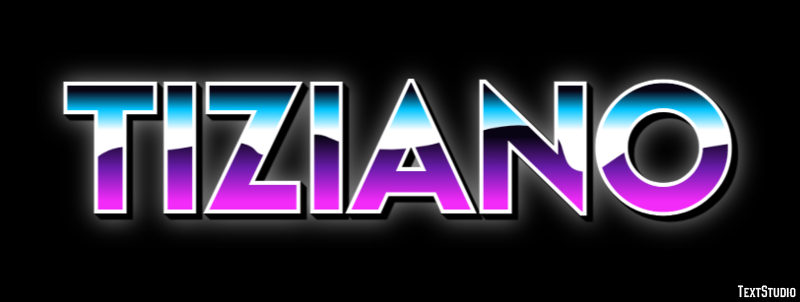 Tiziano Effetto testo
