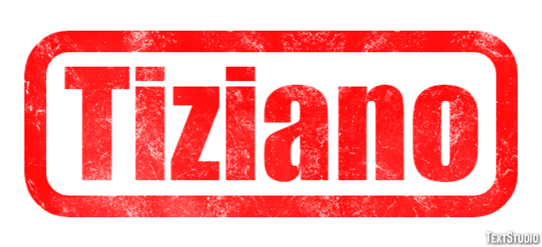 Tiziano Effetto testo