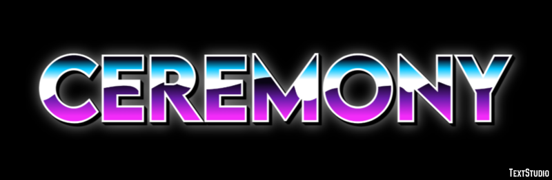 Ceremony Text Effect
